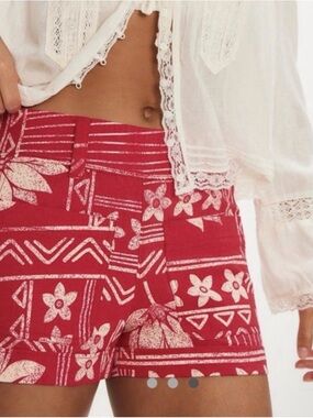 Free People Printed Shorts Sz Small BNWOT